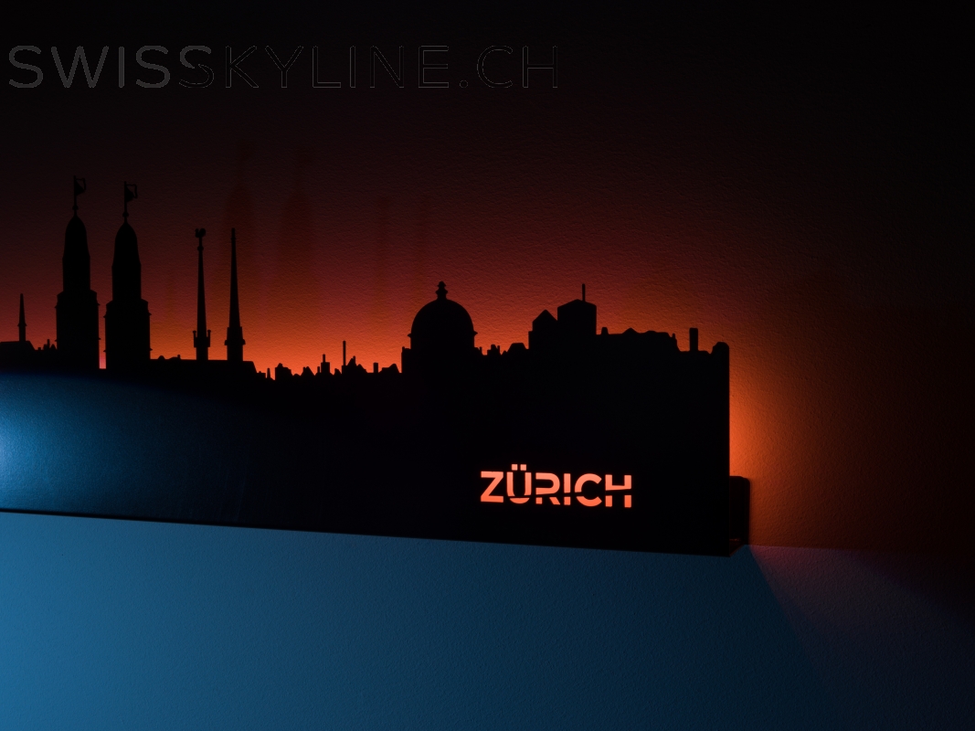 LED-Skyline Zürich